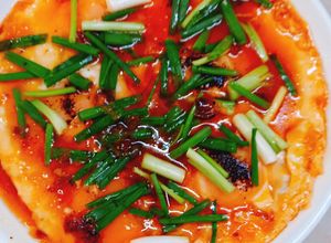 Hình của món Trứng chiên nước mắm.