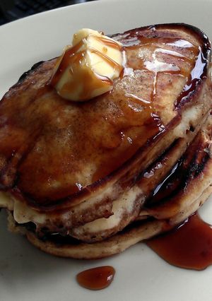 A picture of American Pancakes (simple).