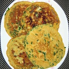 A picture of Spring Onion Omelette.