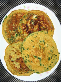 A picture of Spring Onion Omelette.