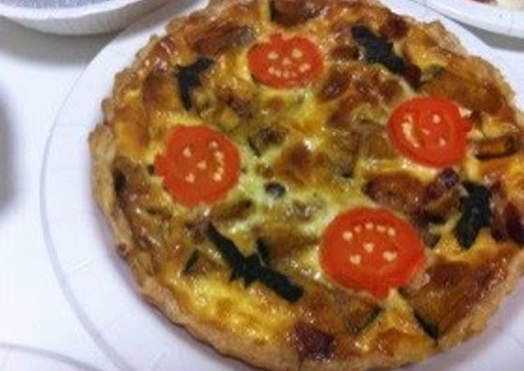 Recipe of Favorite Halloween Kabocha Squash Quiche