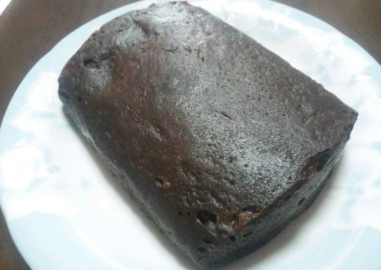 Simple Way to Prepare Perfect 4 Minutes in a Silicone Steamer Rich Chocolate Cake