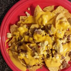 A picture of Breakfast Nachos.