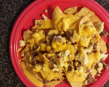 Easy Prepare Recipe Breakfast Nachos Restaurant Style