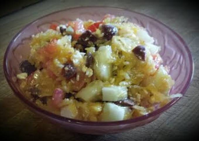 Recipe of Favorite Greek Spaghetti Squash Salad