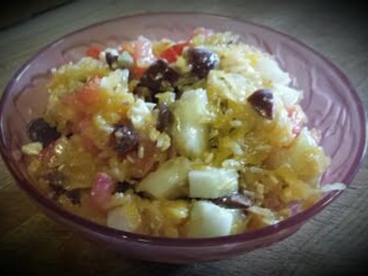 Recipe Salad Squash Spaghetti Yunani which Delicious
