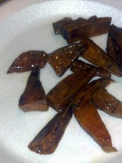 A picture of Sweet Sweet potatoes wedges.