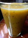 Licuado de  Kiwi,Manzana y Naranja