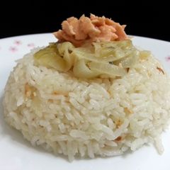 A picture of Porched Salmon In Coconut Milk.