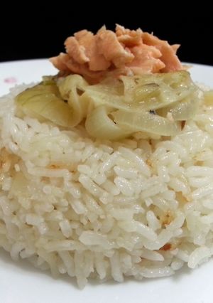 A picture of Porched Salmon In Coconut Milk.