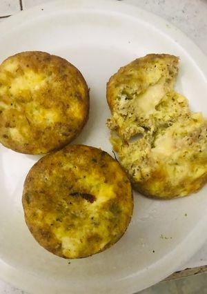 Una foto de Muffins Keto de Atún