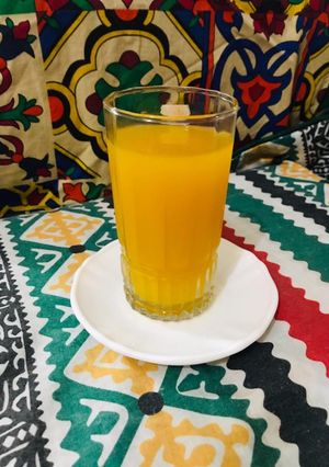 A picture of Mango peach juice.