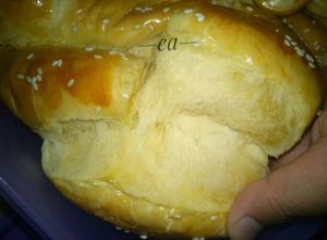 Foto resep Roti Keset Isi Susu Manis