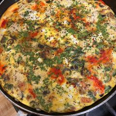 Mediterranean Frittata A picture of Mediterranean Frittata.