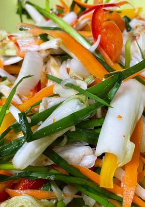 Hình của món Kim Chi Nhà Ri.