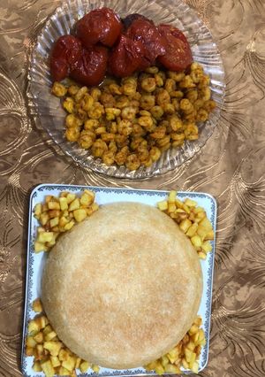 عکسی از دستور میگو سرخ شده