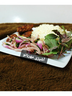 عکسی از دستور سالاد کباب گرجستان