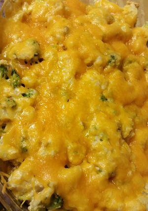 A picture of Creamy Broccoli & Cauliflower Bake.