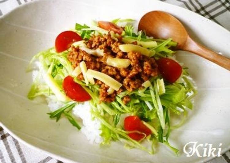 Simple Way to Prepare Homemade Seriously Good!! 5 Minute Taco Rice