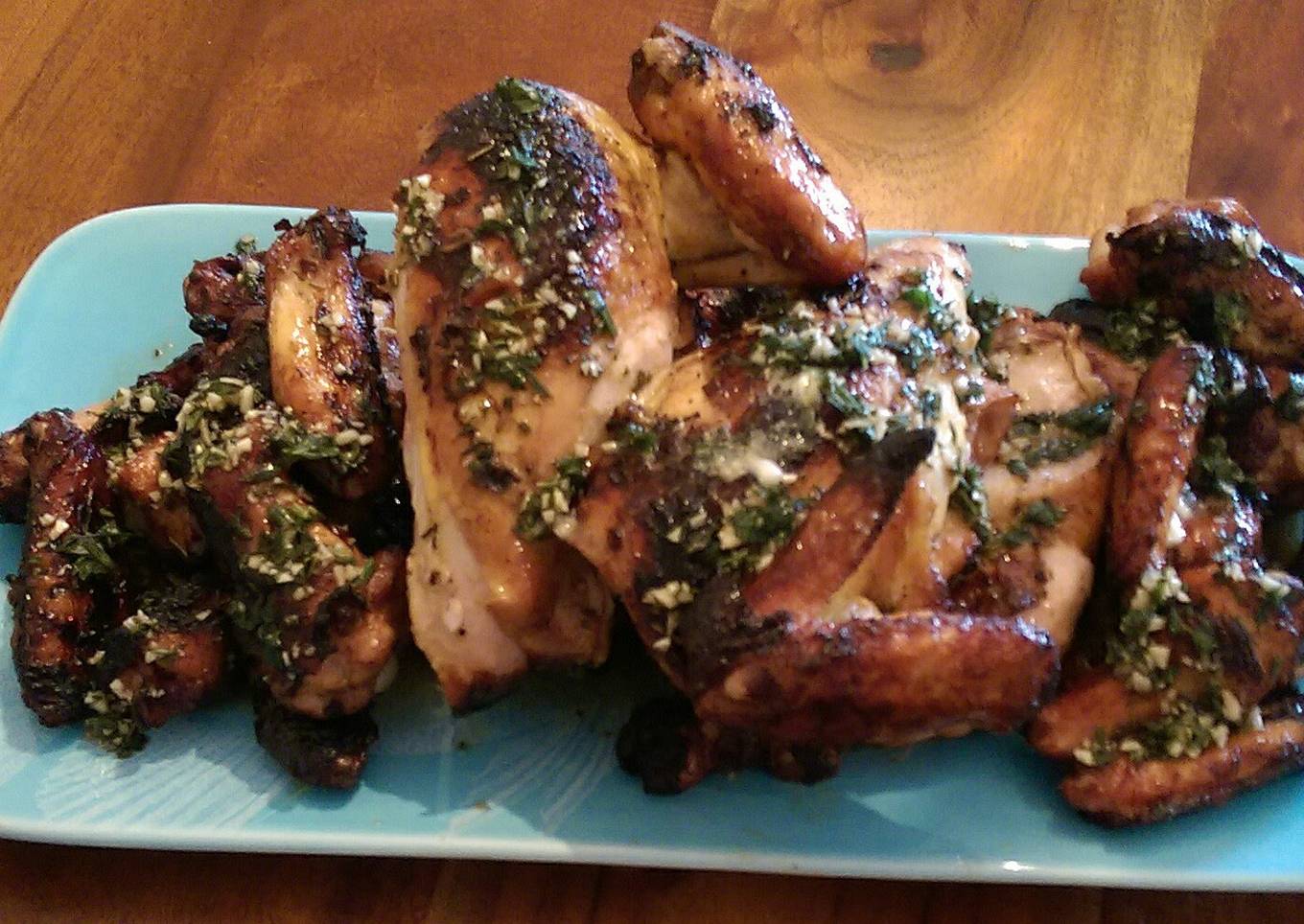 Garlic lemon herbed chicken