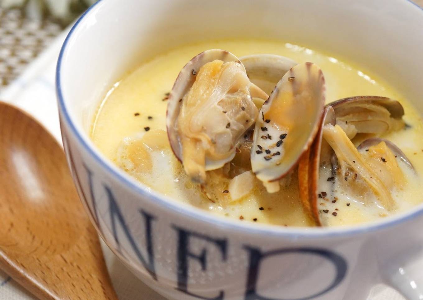 Manila Clam Milk Soup