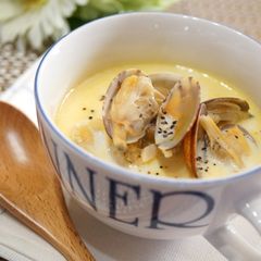 Manila Clam Milk Soup A picture of Manila Clam Milk Soup.