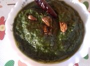 A picture of palak onion