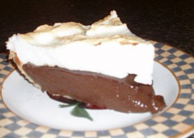 Easiest Way to Prepare Perfect Chocolate Pie