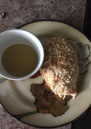 A picture of Honey Mustard Pretzel Chicken.