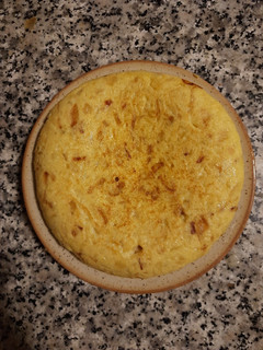Una foto de Tortilla de patata con la freidora de aire caliente