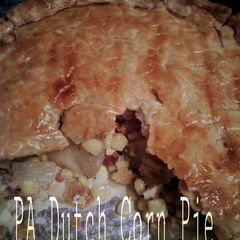 A picture of PA Dutch Corn Pie.