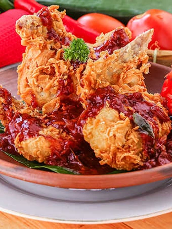 Langkah Gampang Menyiapkan Resep Resep Ayam Krispi Bumbu Bali yang Enak Banget Anti Ribet, Menggugah Selera