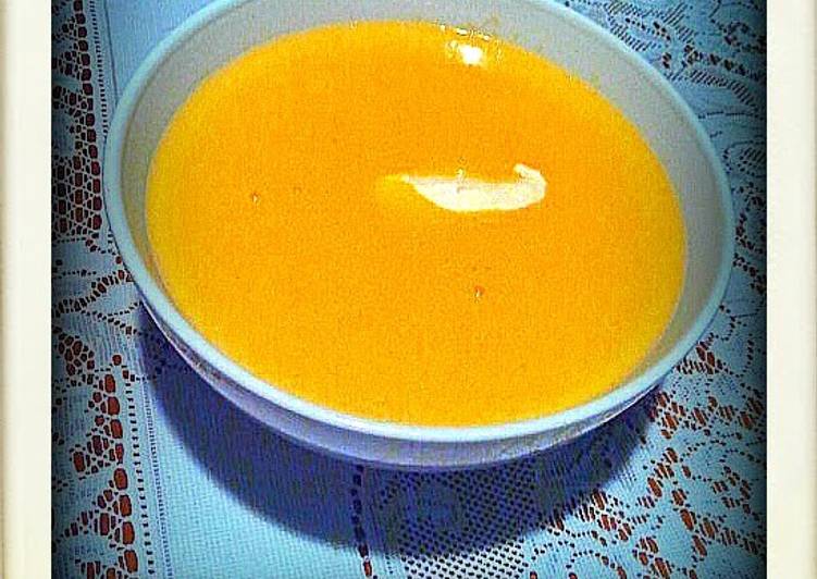 Recipe of Speedy Creamy Butternut Pumpkin Soup