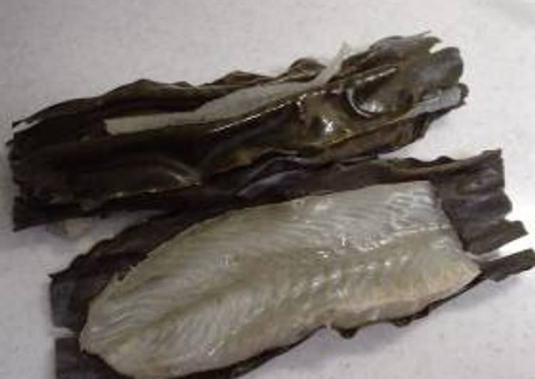 How to Make Favorite Kombu-Marinated Flounder