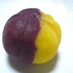 Sweet Potato & Purple Yam Chakin Simple Sweet Potato A picture of Sweet Potato & Purple Yam Chakin Simple Sweet Potato.