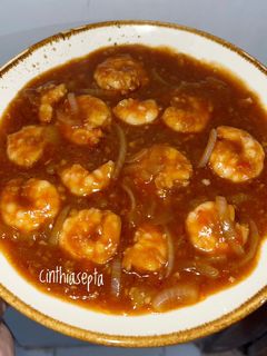Foto resep Udang Asam Manis Pedas