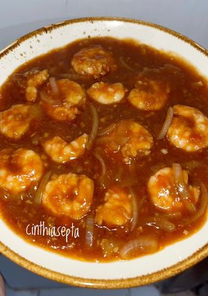 Foto resep Udang Asam Manis Pedas