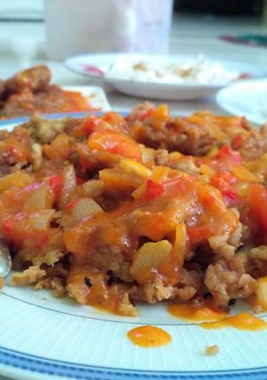 Foto resep Cumi Krispy Saos Pedas Manis