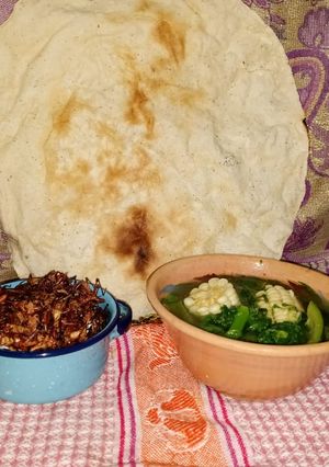 Una foto de Sopa de guías Oaxaqueñas