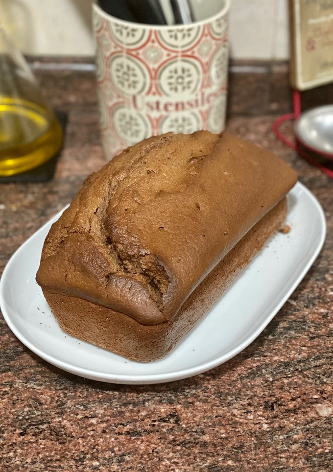 Una foto de Bizcocho de avellanas y chocolate puro