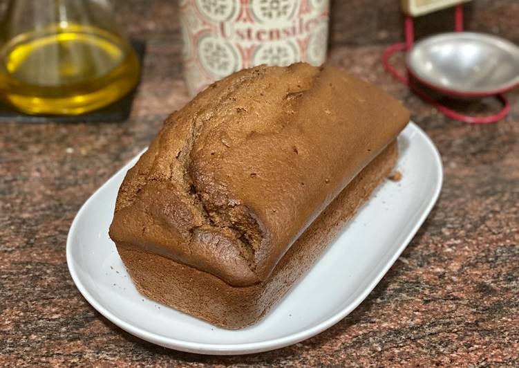 Bizcocho de avellanas y chocolate puro