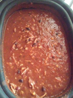 A picture of Chicken Taco Chili.