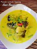 Masak Lemak Kuning Ikan Baung