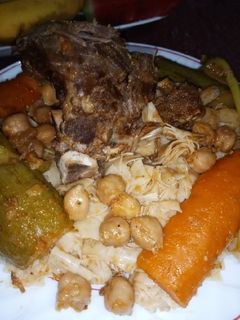 صورة لوصفة تريدة صوص احمر