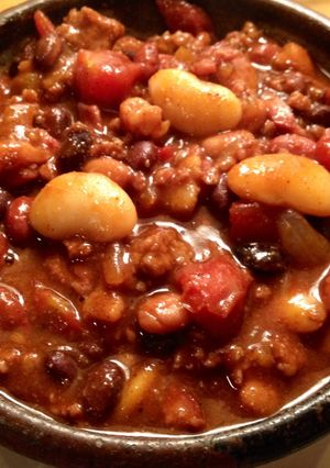 A picture of My Favorite Chili.