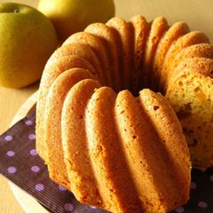 A picture of Carameled Asian Pear and Cream Cheese Pound Cake.