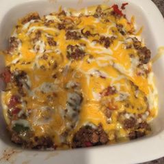 A picture of Taco Frito Bake.