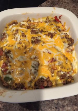 A picture of Taco Frito Bake.