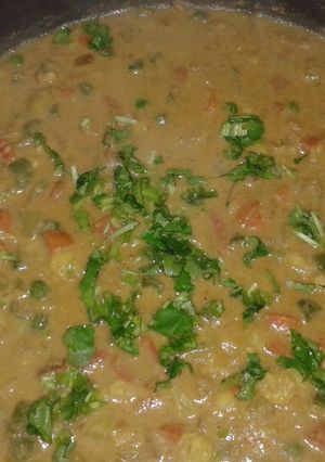 A picture of Vegetable kurma.