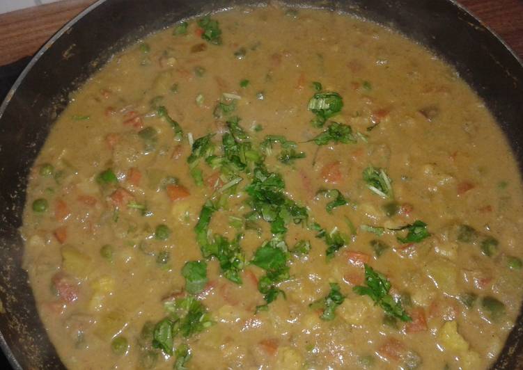 Recipe of Super Quick Homemade Vegetable kurma